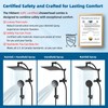 Hibbent All Metal cUPC Certified Shower Head, 8'' High Pressure