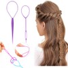 Schembo Topsy Tail Hair Tool Set - 6pcs Loop Styling