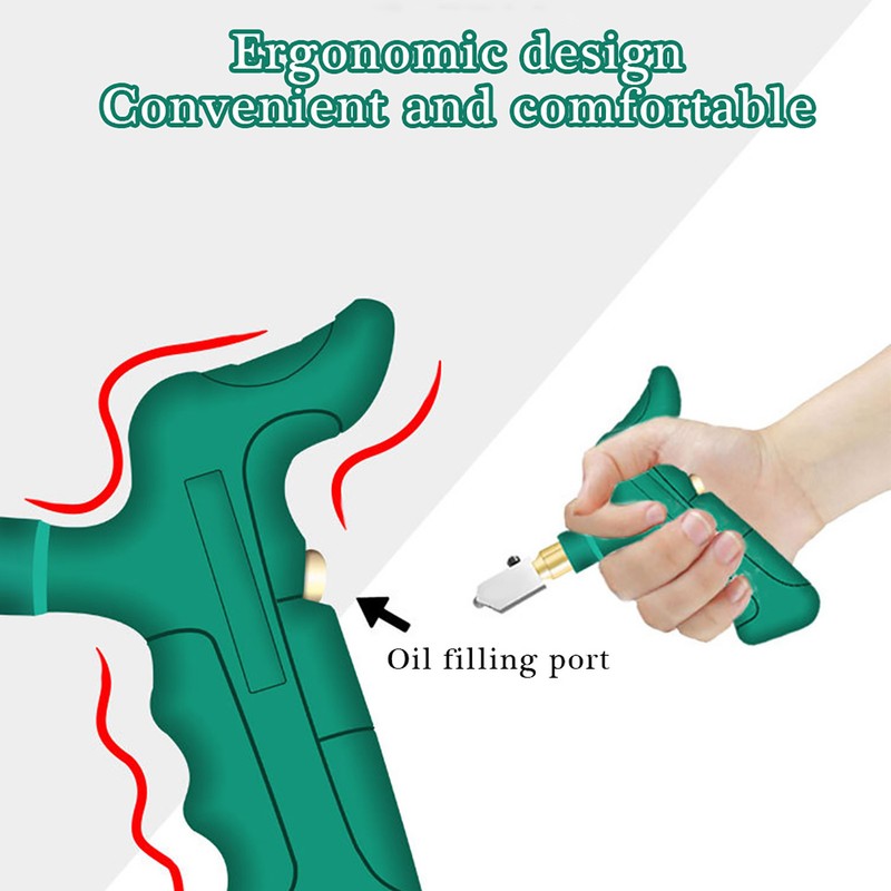 Ceramic Tile Cutter with Plastic Handle Carbide Head Glass Cutting