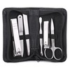 Dopp® Juego de manicura de 6 piezas, color negro, Negro