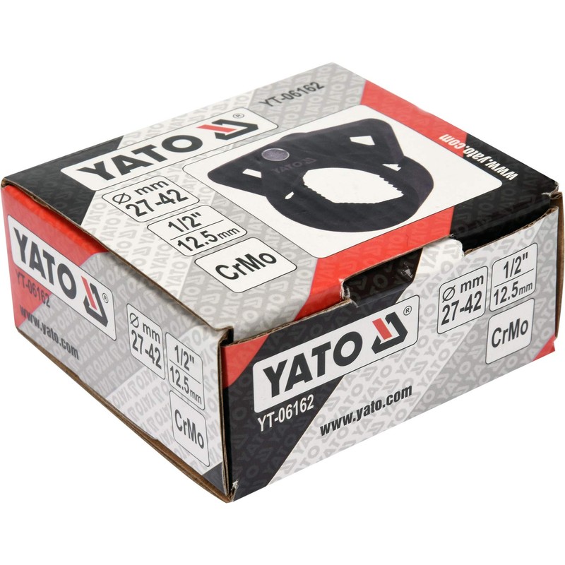 Yato Professional Universal Tie Rod Wrench 27-42 mm, 1/2 Inch