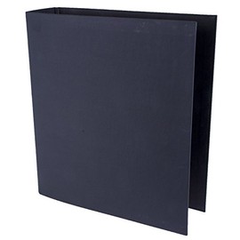 Ruby Paulina A4 Binder Turned Edge Panel Featuring a 2" Angle-D 4-Ring Black