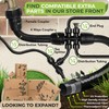 Carpathen 30pcs Drip Irrigation Emitters - 1/4" Drip Irrigation System
