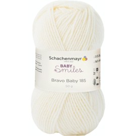 Schachenmayr Bravo Baby 185 hand knitting yarn, crochet yarn, baby yarn, 9801212, lemon, 6 x 12 x 6 cm