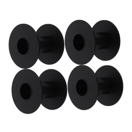 STOBAZA Kunststoffspulen für Kabelmanagement, leere Rollen für Drähte, DIY-Projekte, vielseitige Spulen zum Angeln, Basteln, elektrische Arbeiten, effiziente Lagerung, 4 Stück