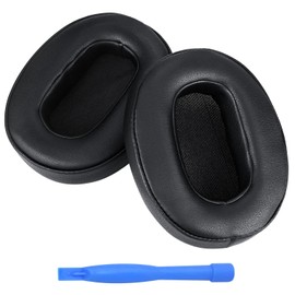 MMOBIEL Replacement Ear Pads for Sony WH-XB900N / WH-CH710N / WH-CH720N / WH-RF400 / MDR-RF895RK Headphones Memory Foam and Protein PU Headphones Ear Pads - Headphone Replacement Pads - Black