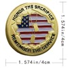 Hollycoin 5pcs Military Veteran Challenge Coins Set Bulk