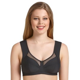 Anita Comfort Women's Clara Wire-free Support Bra - Black (black 001) - 40E
