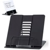 Metal Desk Book Stand with Dry Erase Board - Timenu