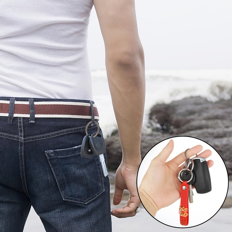 cobee 2 x Titanium Alloy Heavy Duty Key Chain Carabiner