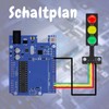 8 x LED Traffic Light Module, 3.3-5 V, 8 mm,