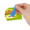 10 Pcs Lottery Ticket Scratcher Tool Plastic Scraper Tool Keychain