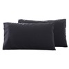 Microfiber Queen Bed Pillowcases 2 Pack, Super Soft Bed Pillow