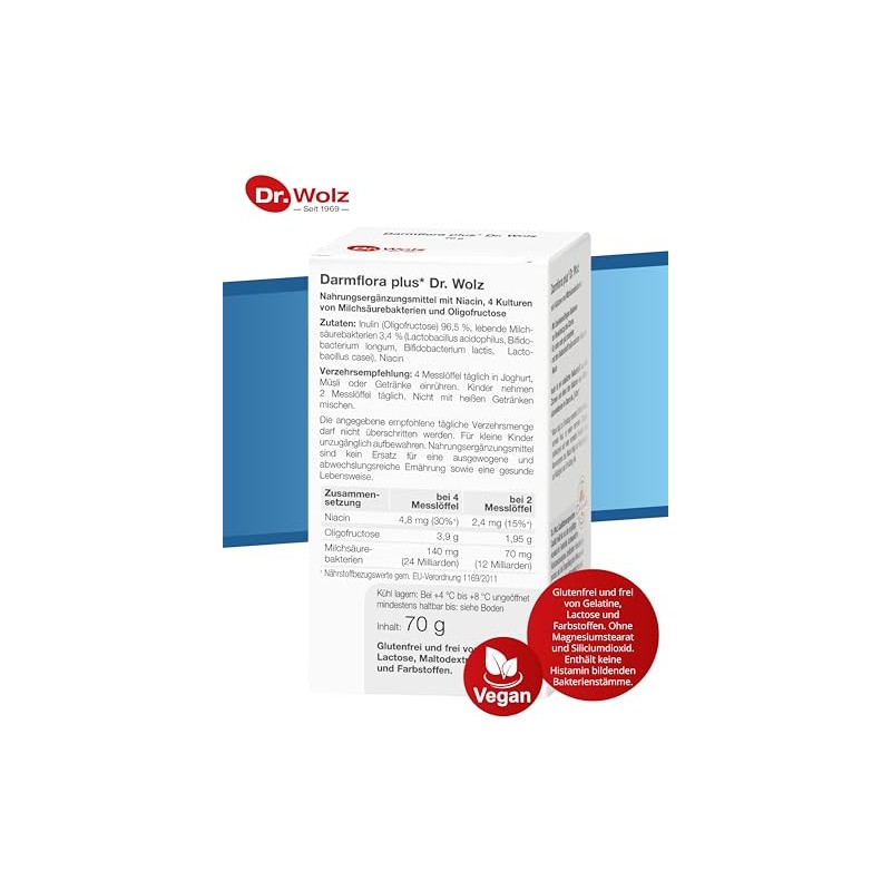 Dr. Wolz Digestive Plus, 70 g