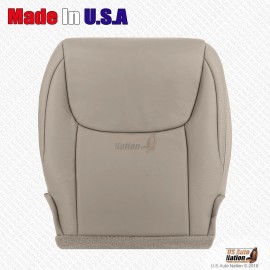 US Auto Nation 832-790-4949 2008 2009 2010 For Toyota Sienna Driver Bottom Genuine Leather Seat Cover Tan