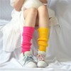 SHTGOI 1 Pair Women's Leg Warmers Winter Crochet Knitted Leg