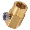 CO2 Cylinder Cartridge Adapter Household Soda Bottle Brass Refill Connector