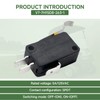 Anvpkun (2-Pack) Micro Switch SNAP Action V7-7H15D8-263-1 /E2AU with Roller