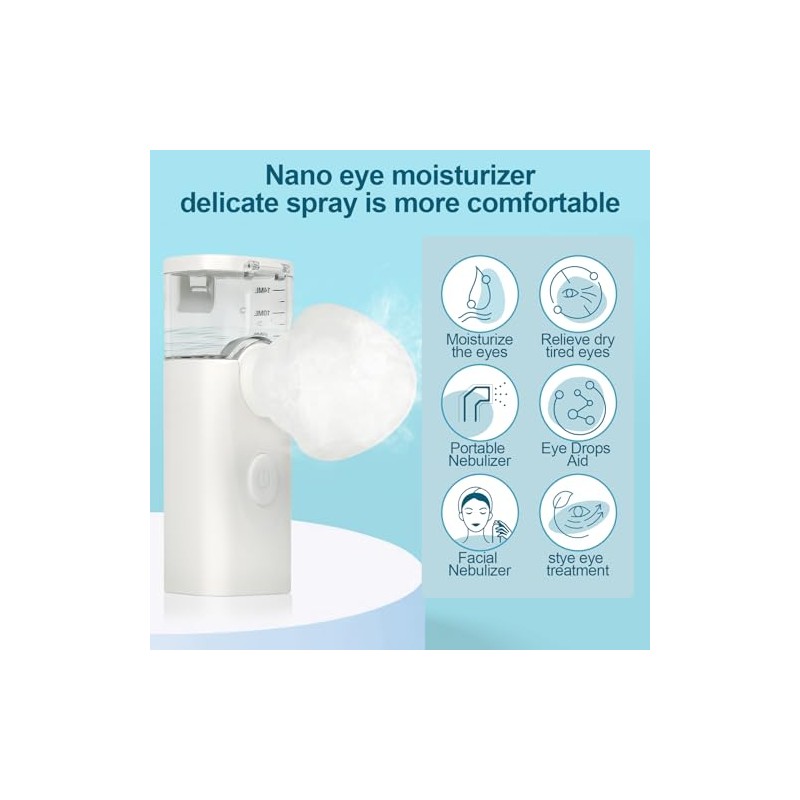 Portable Nano Mist Humidifier - Eye & Face Moisturizer