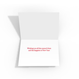 Stonehouse Collection | Commercial Construction Christmas Cards | New Building Scene with Christmas Tree on Crane Holiday Cards | Contractor Holiday Cards (Standard)