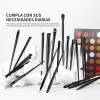 Juego De Brochas De Maquillaje Profesional Docolor, 30 Pieza
