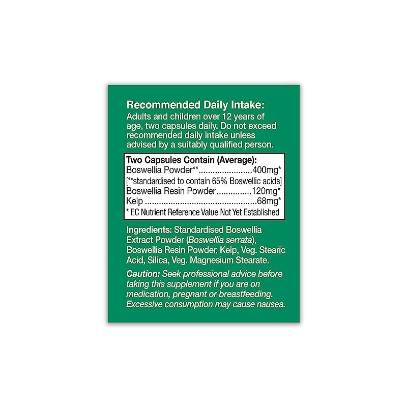 HealthAid Boswellia 400mg 60 Capsules