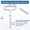 Heavy Duty Tent Nails - Ice Nail Ground Nail, 4pcs