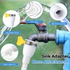 Frienda Adapter Hose Attachment for Sink, 6.1FT PVC Tube with
