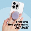 OnTheGrip Cute Solid Macaron Color Round Shape Collapsible Mobile Phone