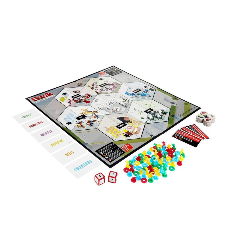 RISK Office Politics Board Game Parody Adult Party Game