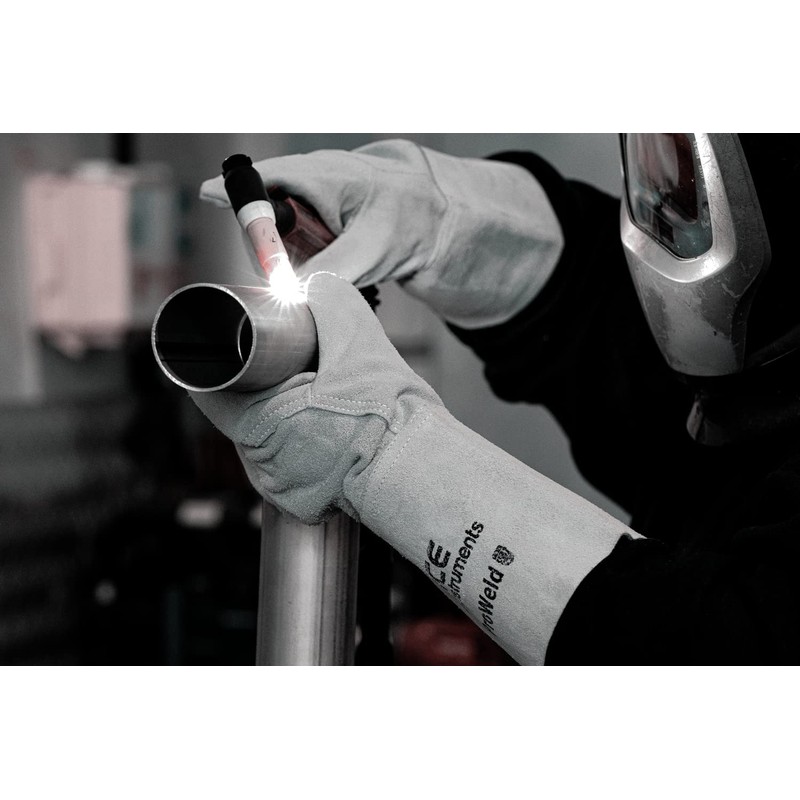 ACE ProWeld Welding Work Gloves - Protective Leather Gloves for