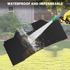 SAUTVS TPE Floor Mat for Kawasaki Mule, Rubber Front Row
