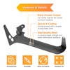 WeiSen 50" LED Straight Light Bar Brackets Windshield Roof A-Pillar