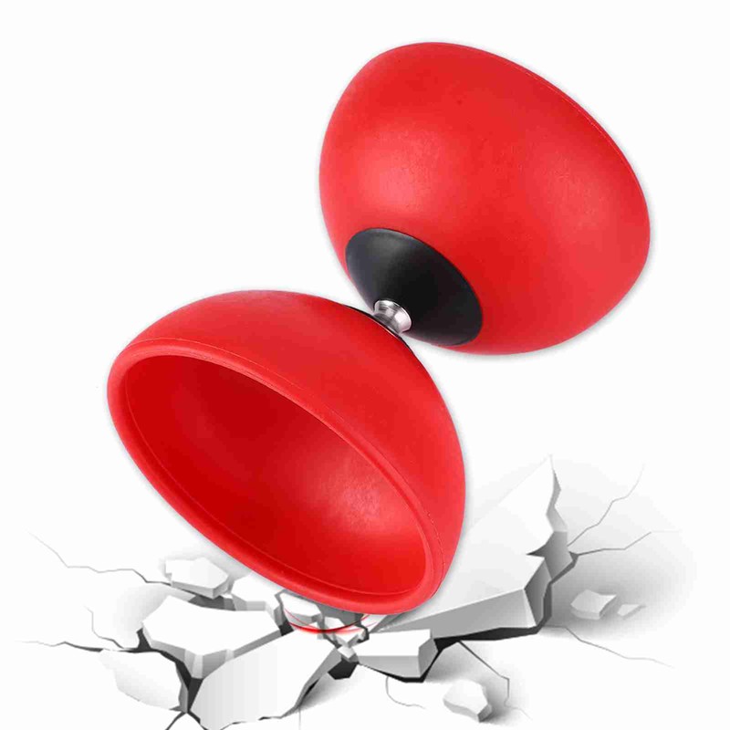 Triple Bearing Diabolo Set Chinese Yoyo with Coloured Diablolo Sticks