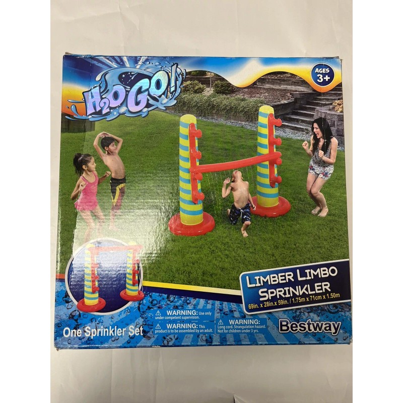 Bestway H2O GO! Limber Limbo Sprinkler Outdoor Pool Game Float