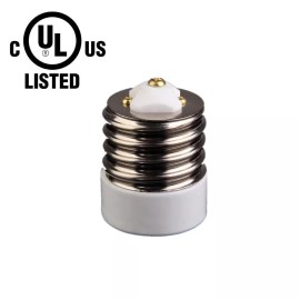 YI LIGHTING Mogul (E39) to E26 Medium Socket Adapter Converter For antique floor lamp