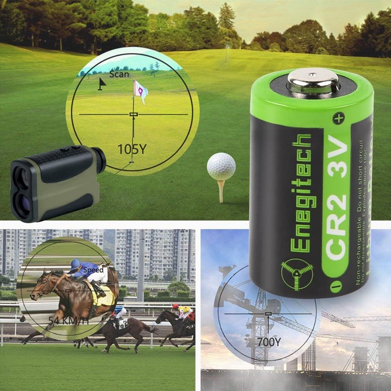 Enegitech CR2 Batteries, 3V CR 2 Lithium Battery for Nest