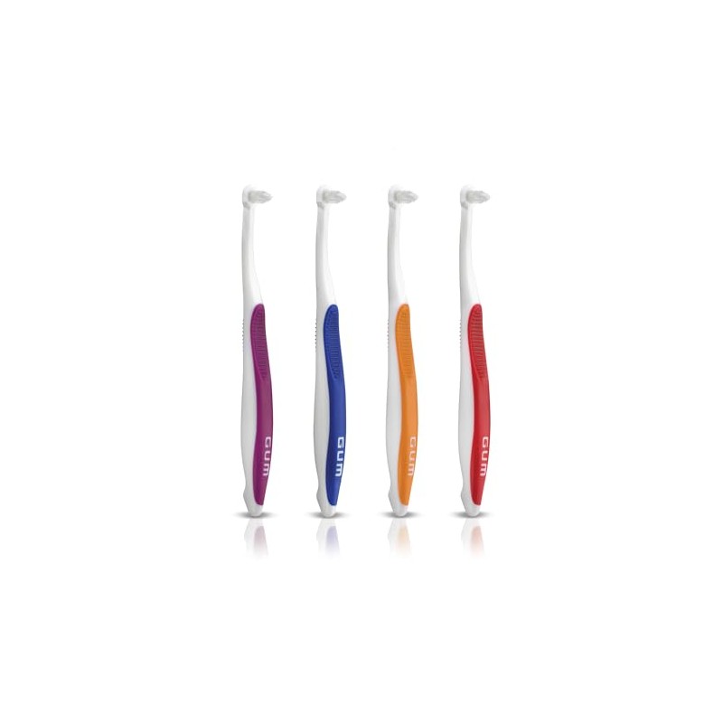 GUM End-Tuft - cepillo de dientes, 6 Brushes