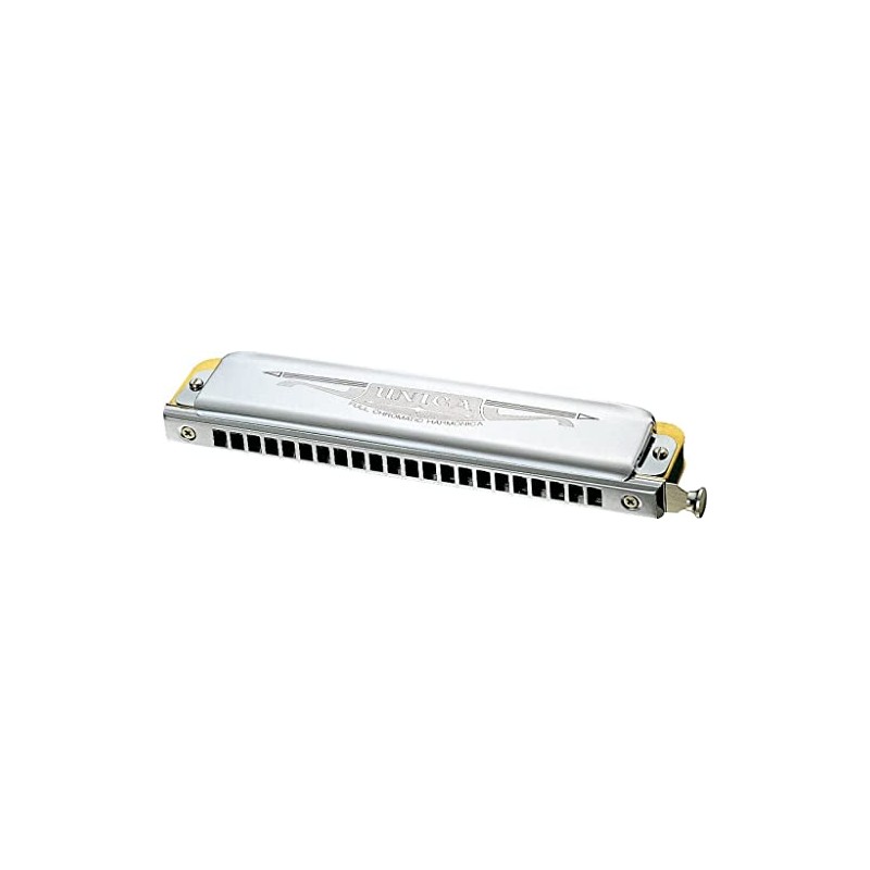 Tombo Chromatic Harmonica 22 Hole Sliding Unica Dragonfly 1244G