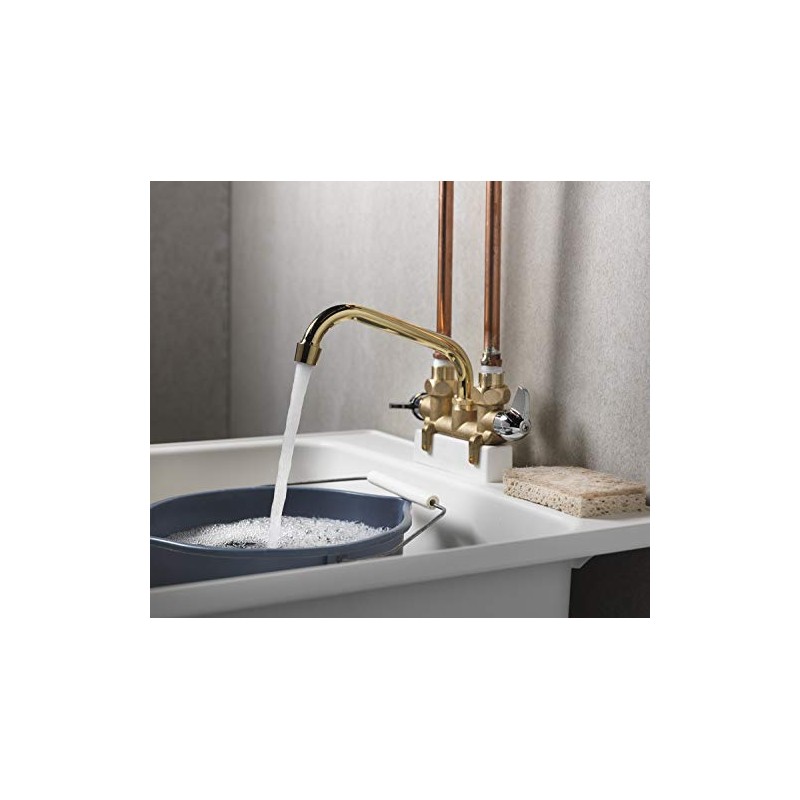 Homewerks Worldwide 3310-250-RB-B Rough Brass Laundry Faucet, No Size