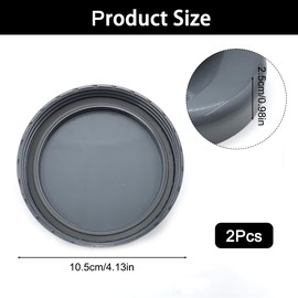 2Pcs Stay Fresh Resealable Lids with Gaskets Cup Lids for Nutri Bullet Cup 600W 900W