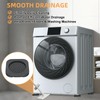 4 PCS Anti Vibration Pads for Washing Machine, Black Non