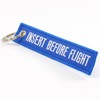 Rotary13B1 Insert Before Flight - Keychain - Blue