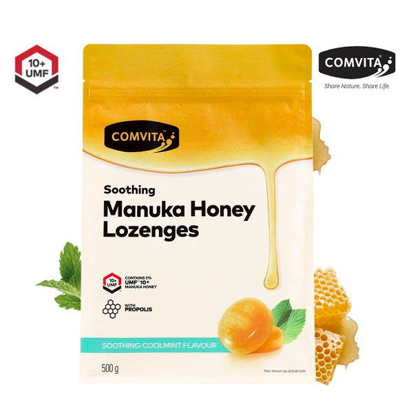Comvita Manuka Honey Lozenge-Propolis &amp; Cool Mint 500G