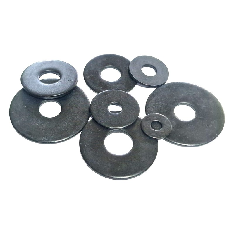 Black Stainless Steel Penny Washers Blackened Washer (10, M6 x