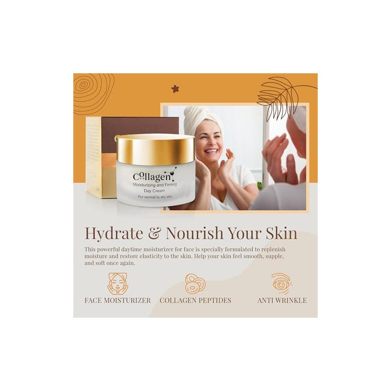 Collagen ++ Anti-Aging Moisturizing and Firming Day Cream
