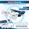 Nostril Retainer, Silicone Tubes for Post Nasal Surgery, After Rhinoplasty