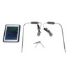 Digital Thermometer Dual Probe Meat Temperature Meter Tester Timer Alarm