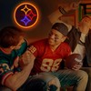 Football Team Neon Sign, Cool Dimmable Light Up Football Team