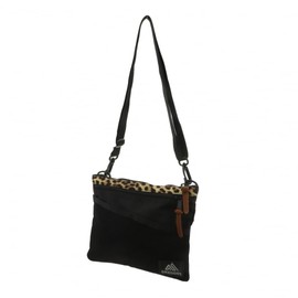 Gregory Classic Sacoche M Shoulder Bag, black/leopard